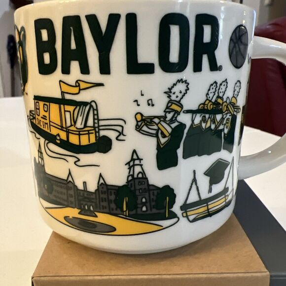 Starbucks BAYLOR University Been There Series Campus Collection 14 oz mug NEW - Picture 5 of 9